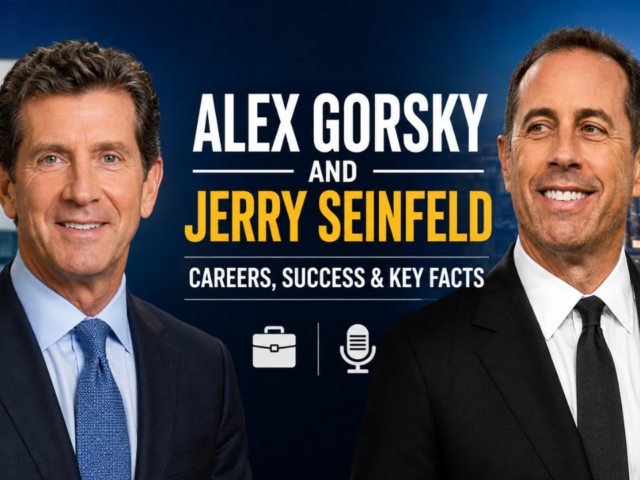 Alex Gorsky and Jerry Seinfeld: Careers, Success, and Public Profiles