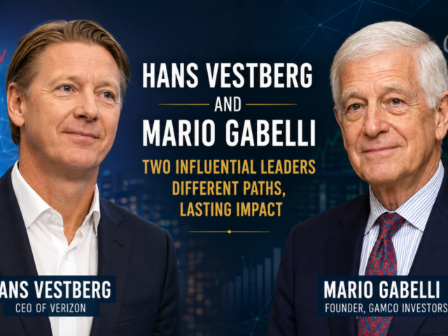 Hans Vestberg and Mario Gabelli: Two Influential Leaders With Very Different Paths to Success