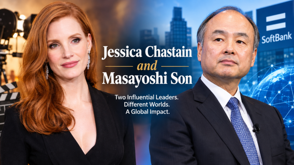Jessica Chastain and Masayoshi Son: Careers, Influence, Wealth, and the Story Behind Two Remarkable Names