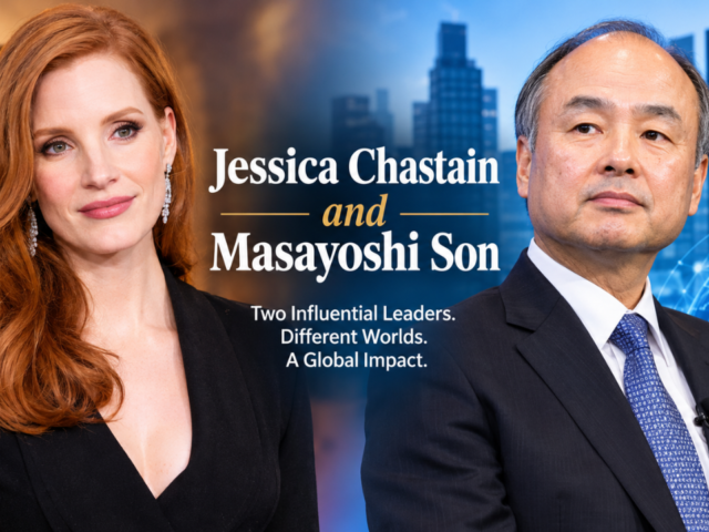 Jessica Chastain and Masayoshi Son: Careers, Influence, Wealth, and the Story Behind Two Remarkable Names